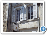 The entrance to La Petite Maison Des Langues in Thiviers.